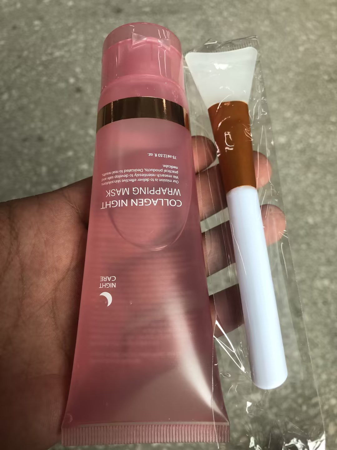 Face Night Mask Collagen Wrapping Mask Natural Ingredients Firming Elasticity & Hydration Anti-wrinkle For Skin Care CJdropshipping