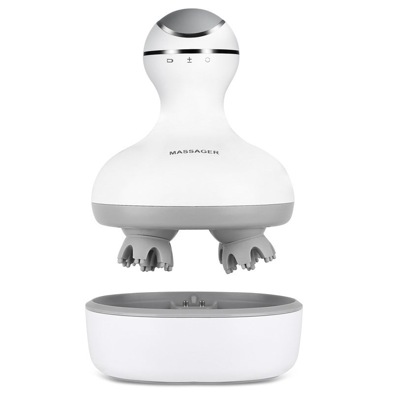 electric head massager Physiotherapy Soft Silicone Claw Waterproof CJdropshipping