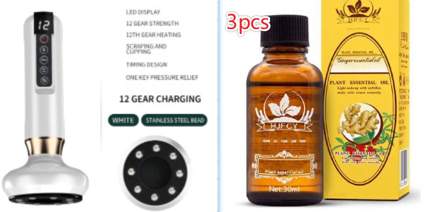 Electric Vacuum Cupping Massager For Body Anti-Cellulite Suction Cup Gua Sha Massage Body Cups Guasha Fat Burning Slimming Jars CJdropshipping