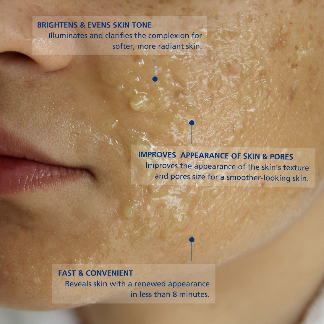 XΒ² Scrub+Peeling+Exfoliating Face Mask FEY Cosmetics