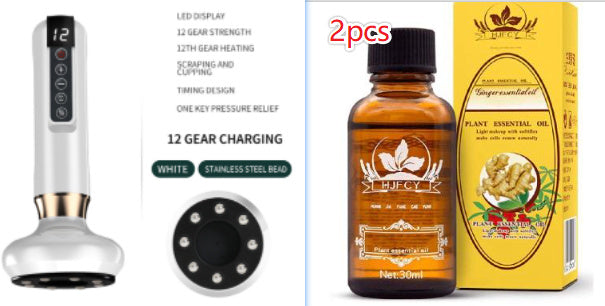 Electric Vacuum Cupping Massager For Body Anti-Cellulite Suction Cup Gua Sha Massage Body Cups Guasha Fat Burning Slimming Jars CJdropshipping