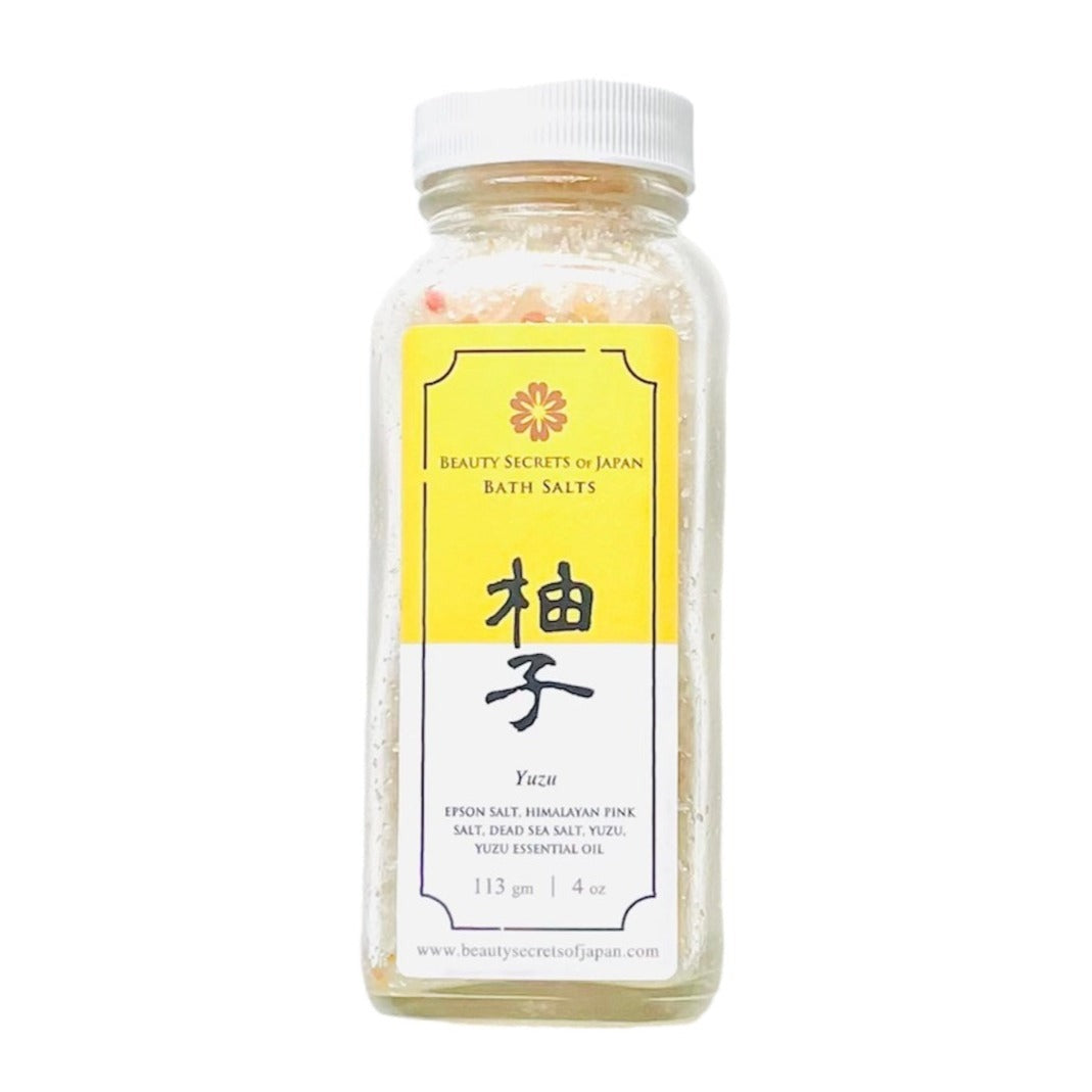 Yuzu Himalayan Pink Bath Salts Beauty Secrets of Japan