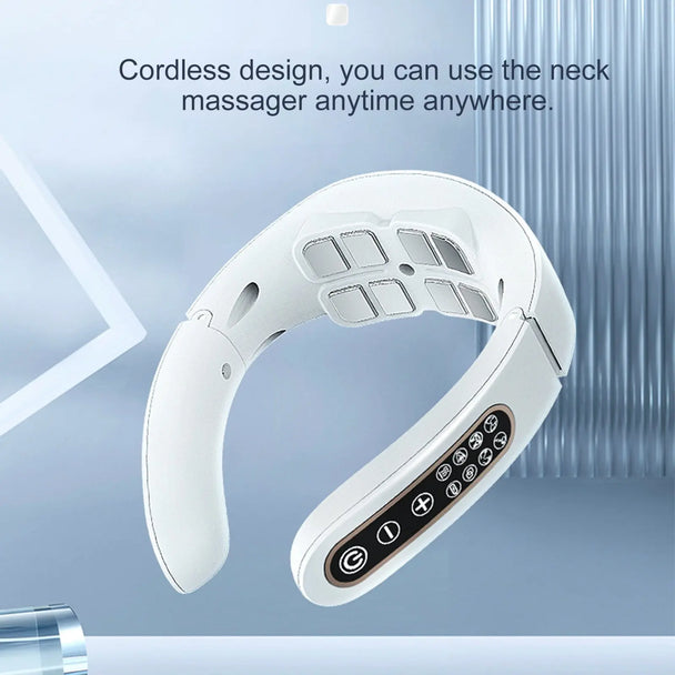 Home Fashion Smart Hot Compress Shoulder Neck Massager CJdropshipping
