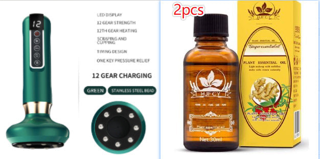 Electric Vacuum Cupping Massager For Body Anti-Cellulite Suction Cup Gua Sha Massage Body Cups Guasha Fat Burning Slimming Jars CJdropshipping