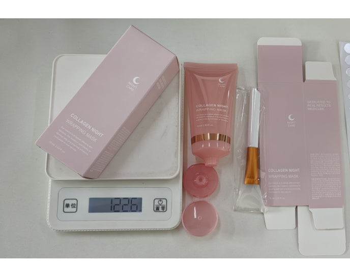 Face Night Mask Collagen Wrapping Mask Natural Ingredients Firming Elasticity & Hydration Anti-wrinkle For Skin Care CJdropshipping