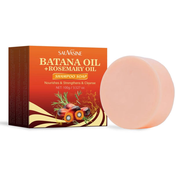 SAUVASINE Batana Rosemary Shampoo Soap CJdropshipping