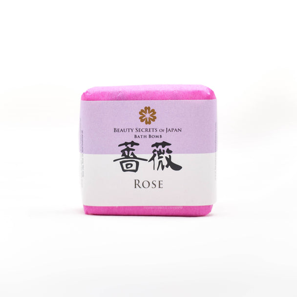 Rose Bath Bomb Beauty Secrets of Japan