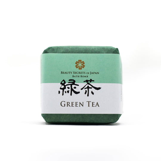 Green Tea Bath Bomb Beauty Secrets of Japan