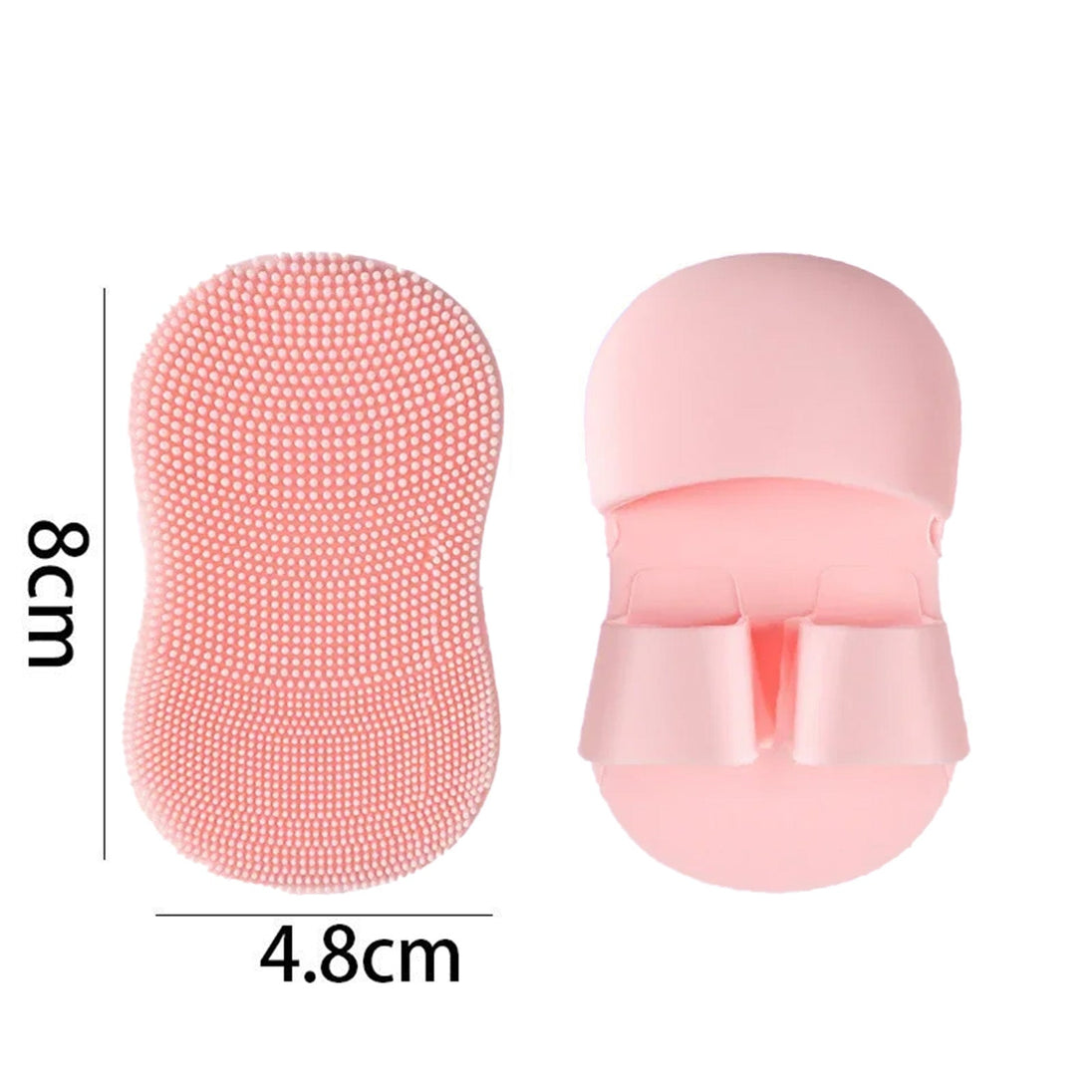 2PC Face Scrubber Mini Facial Brush Silicone Wash Exfoliator Finger Glove Pads Handheld Cleansing Brushes Tool Skin Care Deep Clean Baby Shampoo Baby Bath Brush CJdropshipping