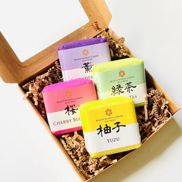 Bath Bomb Gift Set Beauty Secrets of Japan