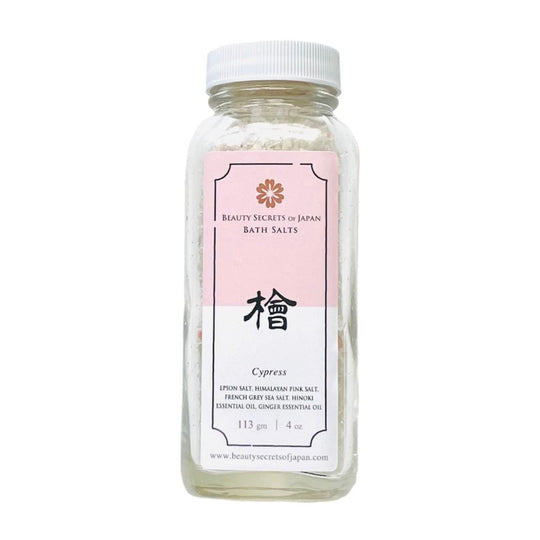 Hinoki Himalayan Pink Bath Salts Beauty Secrets of Japan