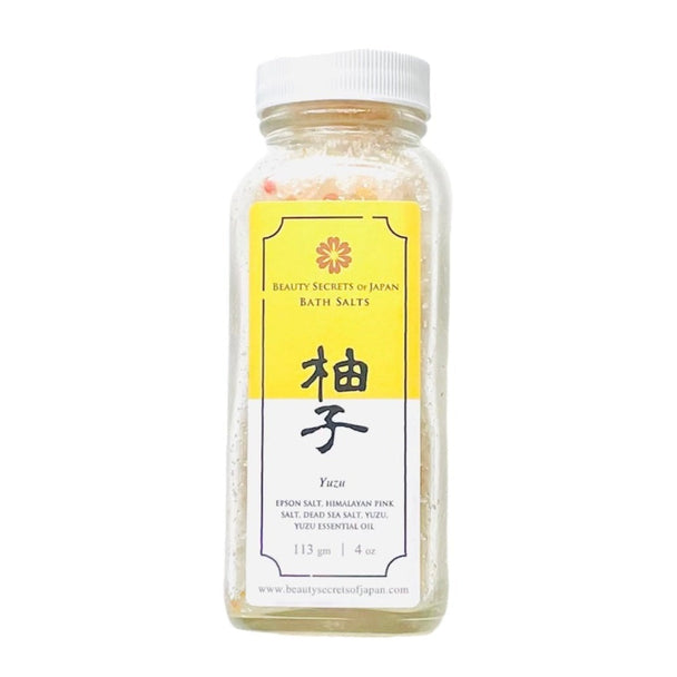 Yuzu Himalayan Pink Bath Salts Beauty Secrets of Japan